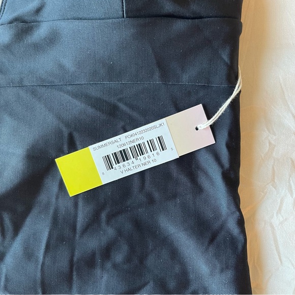 NWT Summersalt Size 10 Halter One Piece Black Swimsuit - Picture 3 of 4